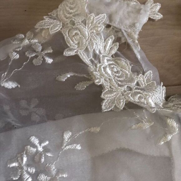 Vintage Dorissa Nicole Girls Dress size 10 White - Picture 5 of 8